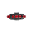 Waterproof 3 LED MTB Bike Bicycle Rear Tail Light RED Lamp USB Recharge Bicycle Lights Bicycle Accessories